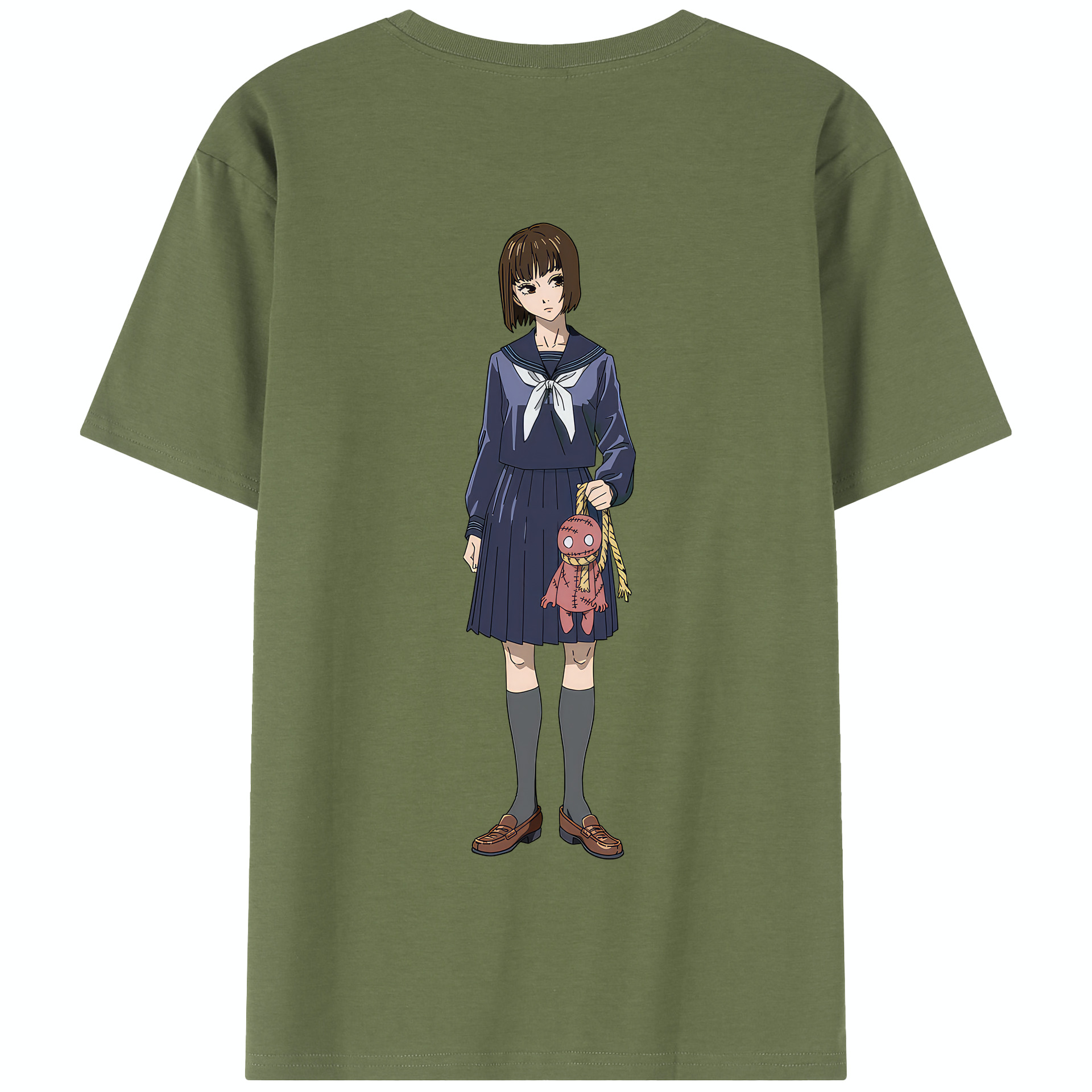 （画像用） 呪術廻戦 Jujutsu Kaisen 綿100％半袖Tシャツ（背面プリント）